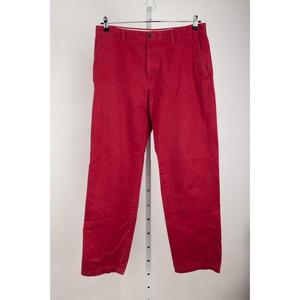 Dockers Chino Pants Men 34x34 Red UMN Golden Gophers Ski-U-Mah Cotton
